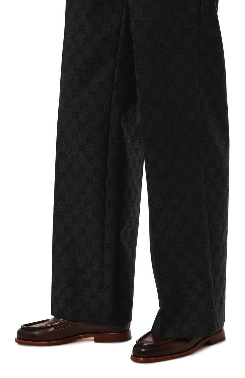 Кожаные пенни-лоферы SANTONI, арт. WUQG59462BJ2NLGA, фото 3