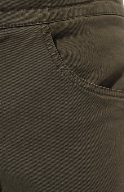 Хлопковые брюки ZILLI, арт. J5T001M0480VZM000, фото 5