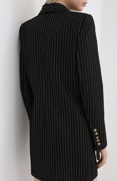 Шерстяное платье BALMAIN, арт. UF16320/W079, фото 4