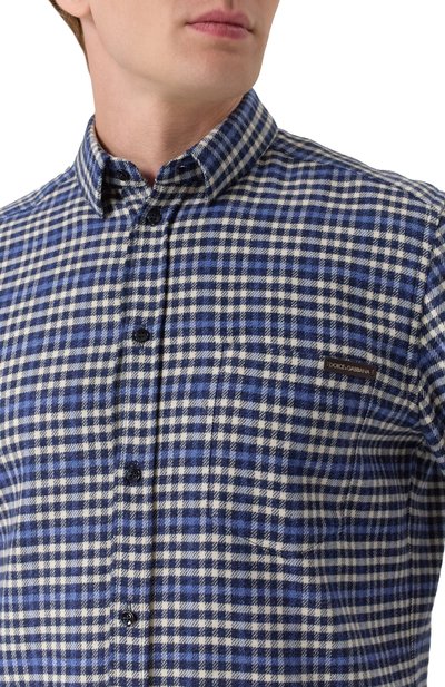 Хлопковая рубашка DOLCE & GABBANA, арт. G5JZ9T/FQ5MZ, фото 5