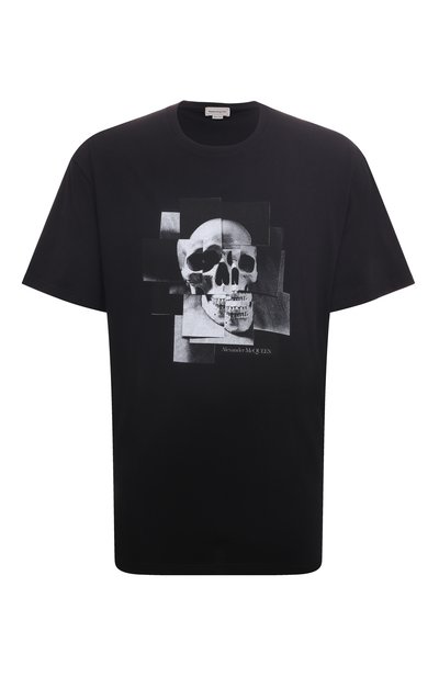 Хлопковая футболка ALEXANDER MCQUEEN, арт. 704988QTZ09, фото 1