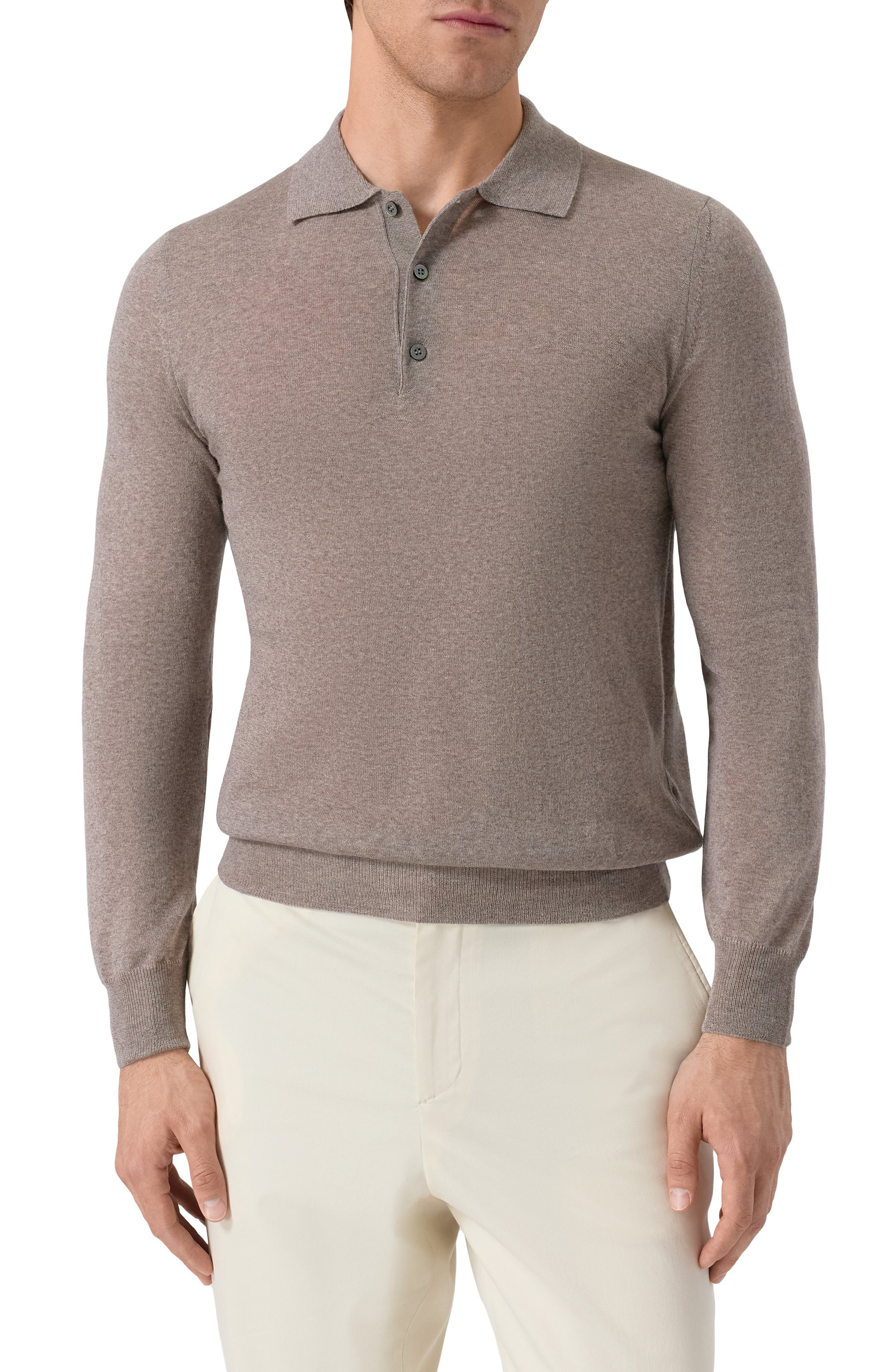 Шерстяное поло CANALI, арт. C0017/MK01149, фото 3