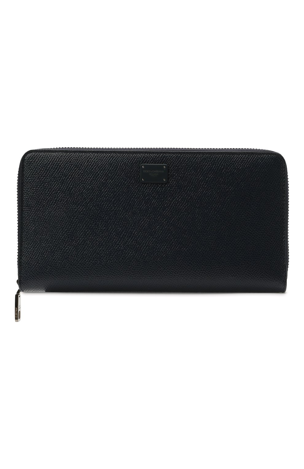 Кожаное портмоне DOLCE & GABBANA темно-синего цвета по цене 62750 руб., арт. BP2219/AI359, фото 1 Кожаное портмоне DOLCE & GABBANA, арт. BP2219/AI359, фото 1