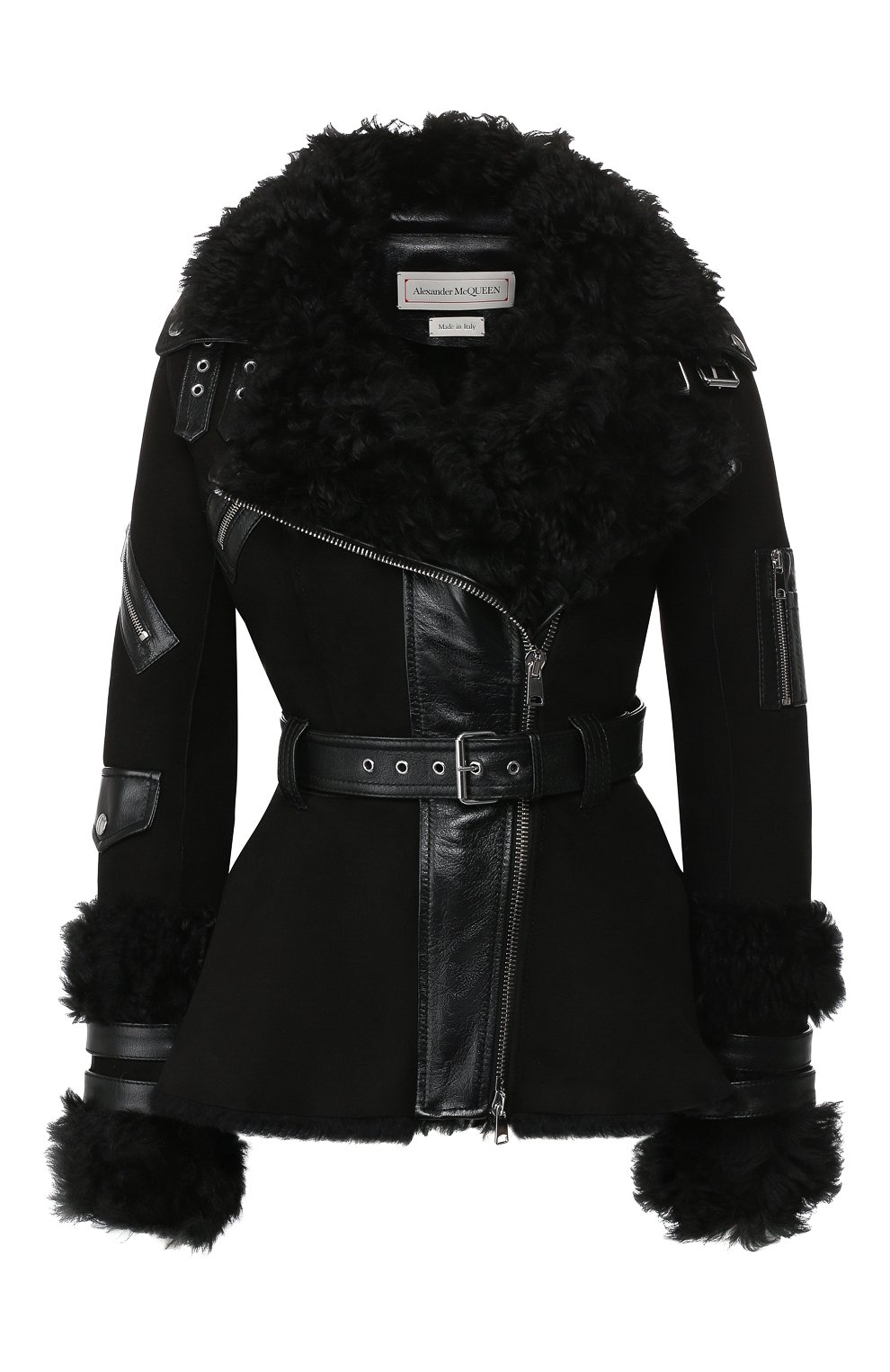 Дубленка с поясом ALEXANDER MCQUEEN, арт. 585961/Q5AB4, фото 1