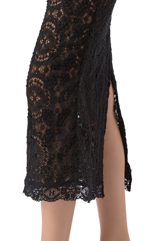 Хлопковое платье Erika Cavallini P6S011 Чёрный  P6S011 Фото 4