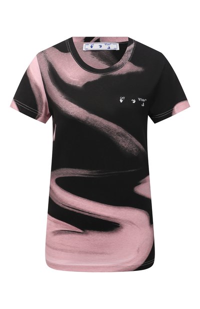 Женская хлопковая футболка OFF-WHITE, арт. 0WAA049R21JER002