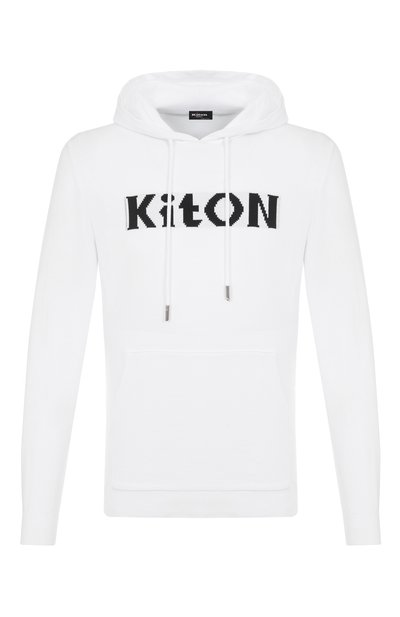 Мужской хлопковое худи KITON, арт. UMK0465V107A