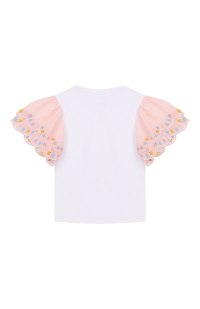 Хлопковая футболка STELLA MCCARTNEY, арт. TY8D11, фото 2