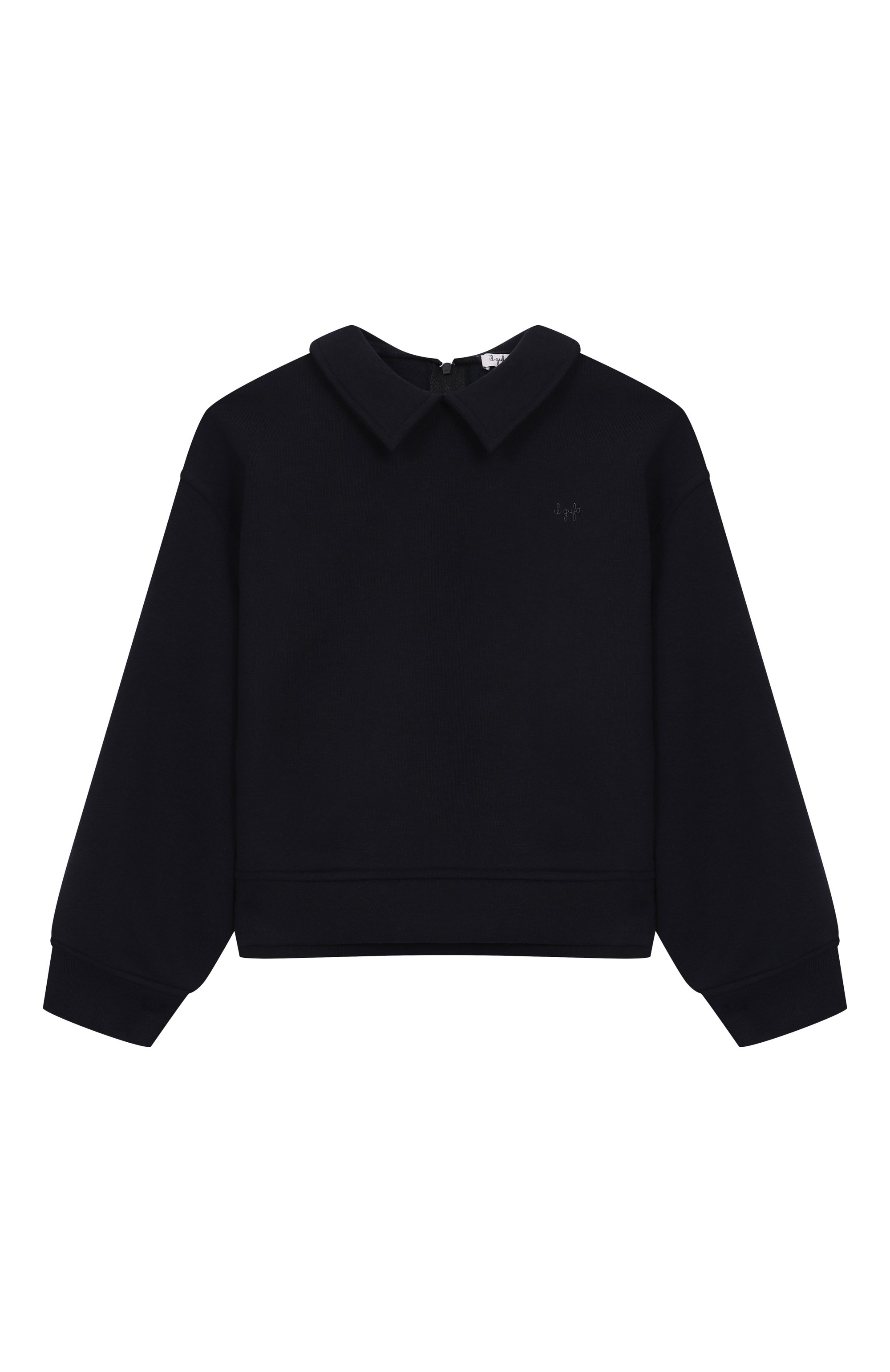 Хлопковый костюм IL GUFO темно-синего цвета по цене 23150 руб., арт. A25GDG0001M0154/10-14, фото 2 Хлопковый костюм IL GUFO, арт. A25GDG0001M0154/10-14, фото 2