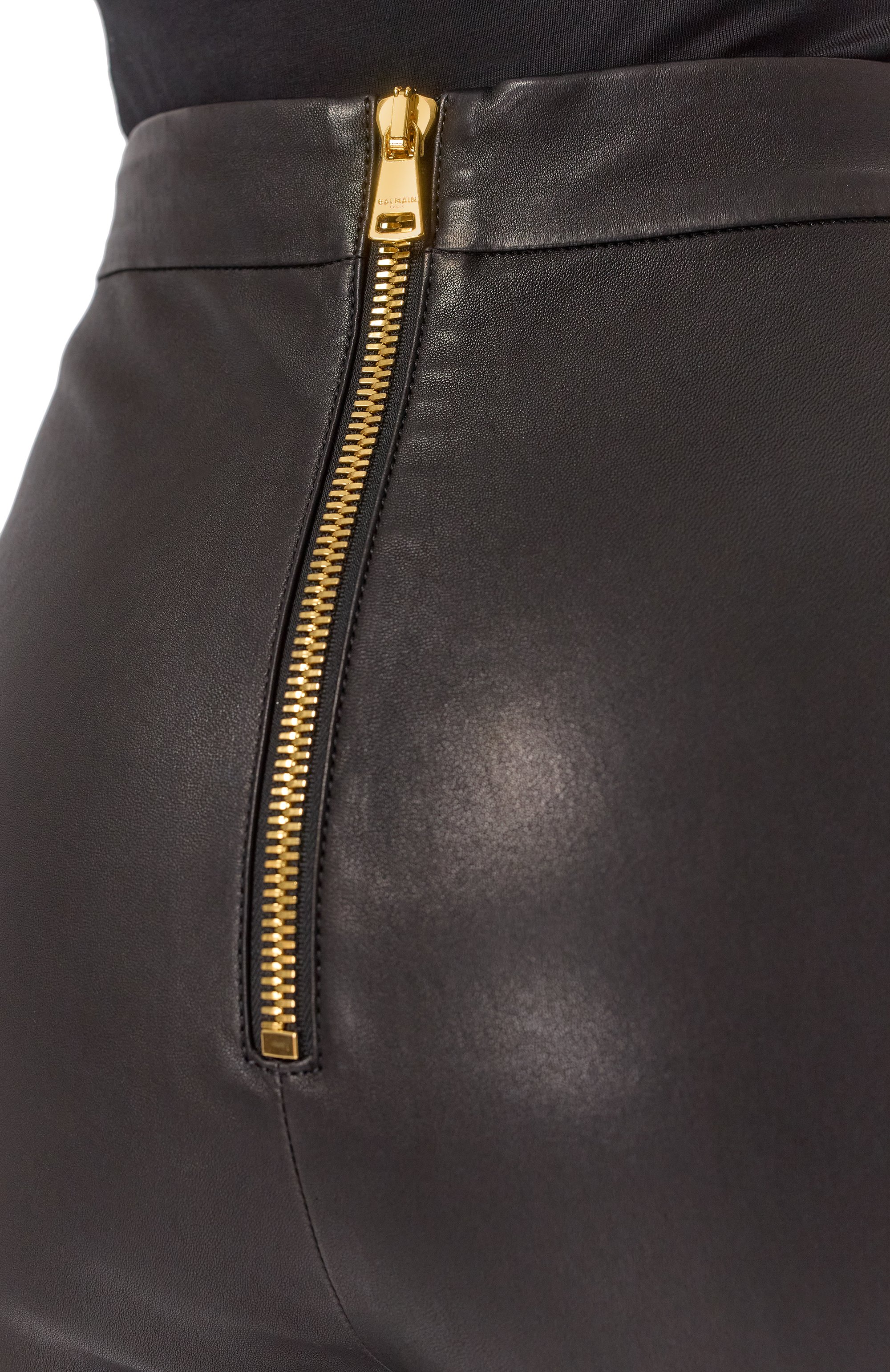 Кожаные легинсы BALMAIN, арт. GF1QE050/LE33, фото 5