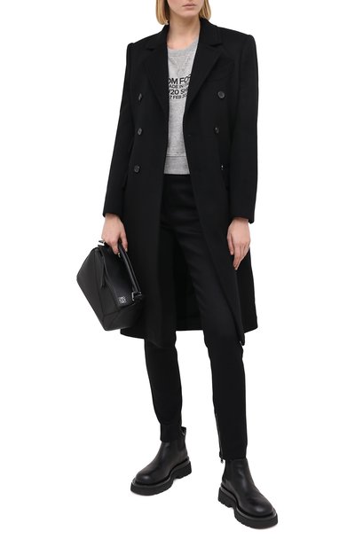 Хлопковый свитшот TOM FORD серого цвета по цене 105500 руб., арт. FLJ007-FAX769, фото 2 Хлопковый свитшот TOM FORD, арт. FLJ007-FAX769, фото 2