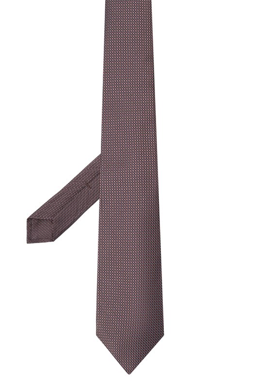 Шелковый галстук Kiton UCRVKPC05L6508 Коричневый  UCRVKPC05L6508 Фото 3