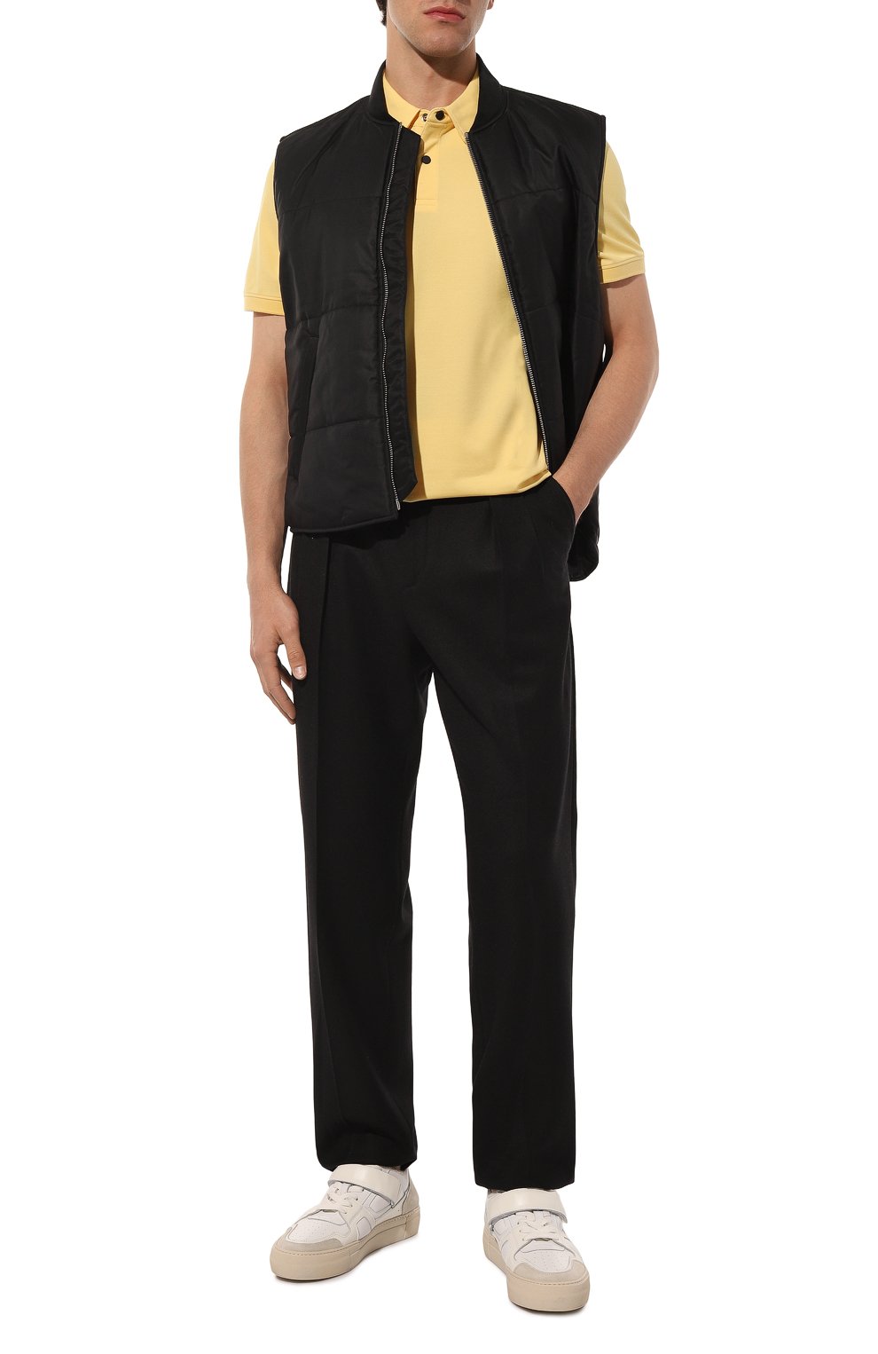 Поло BOGNER желтого цвета по цене 15400 руб., арт. 58162727, фото 2 Поло BOGNER, арт. 58162727, фото 2