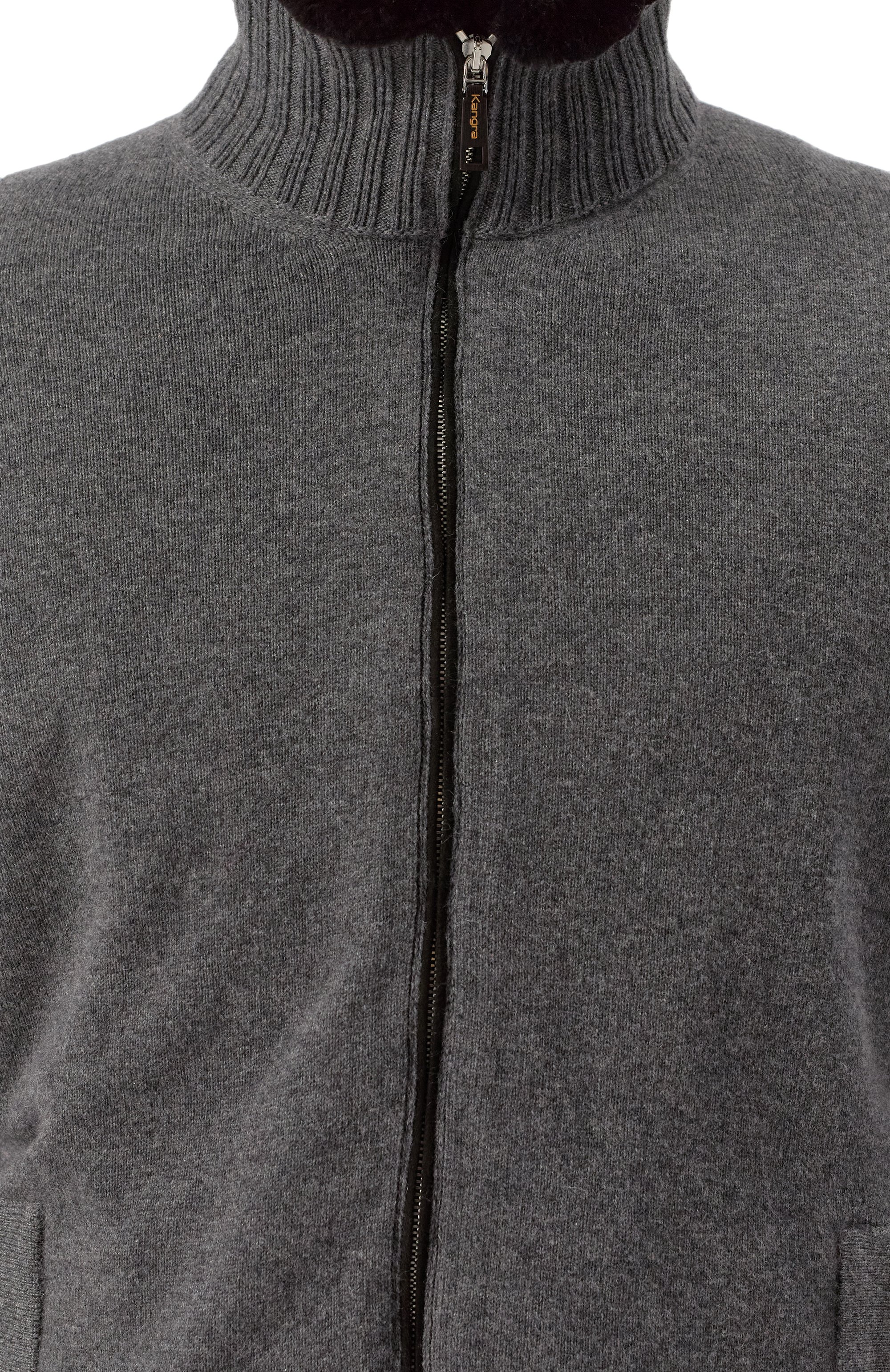 Кашемировый бомбер с подкладкой из бобра KANGRA, арт. 9150/09 02, фото 5