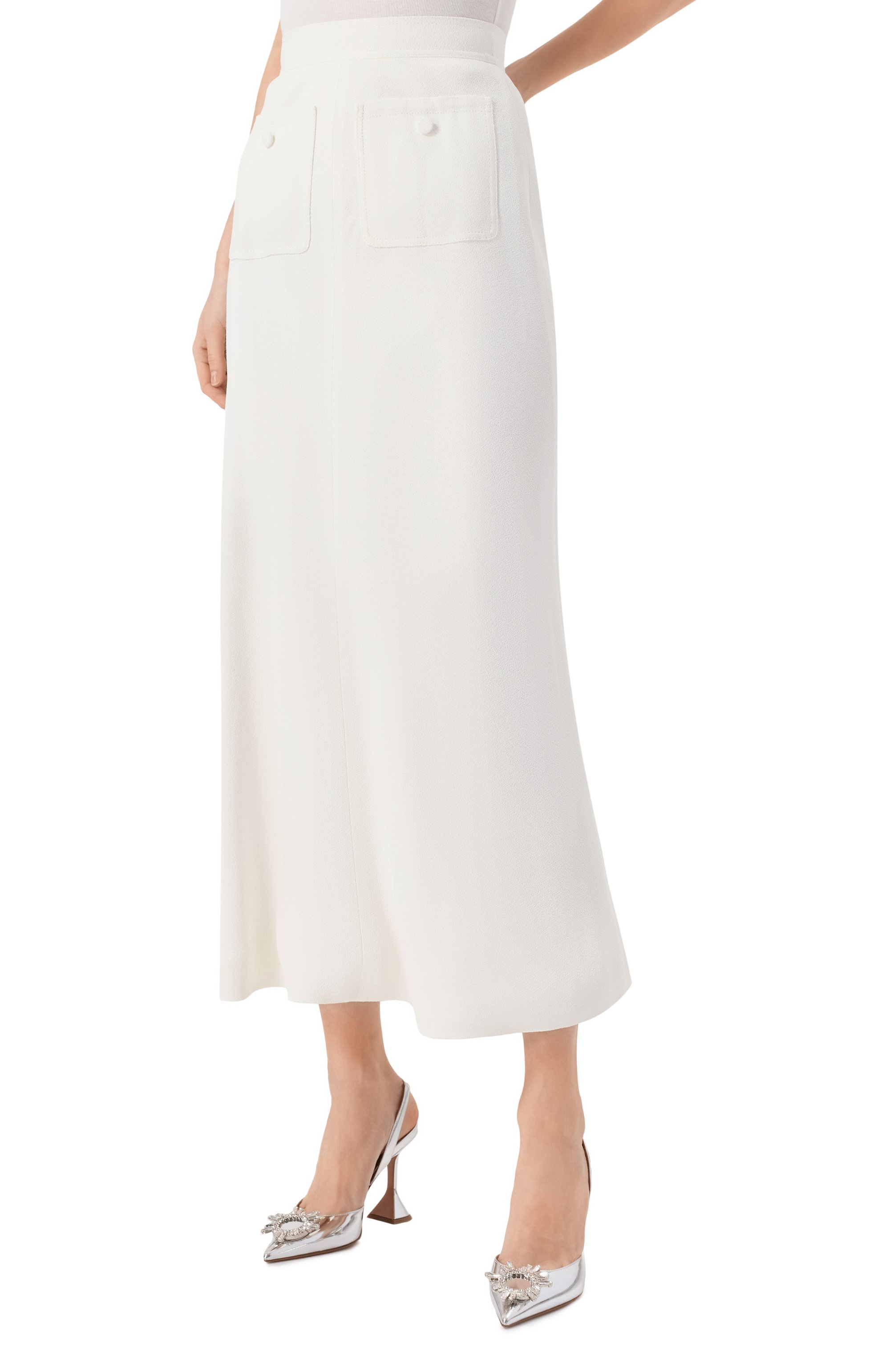 Юбка из вискозы GIAMBATTISTA VALLI, арт. 25SSSVFP2116/91GDM, фото 3