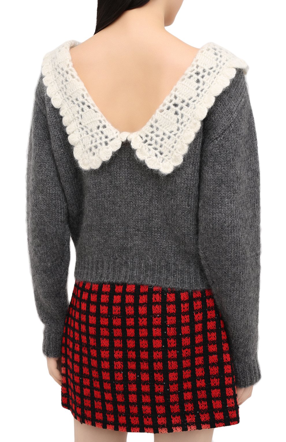 Шерстяной свитер MIU MIU, арт. MML358-1W7J-F0480, фото 4