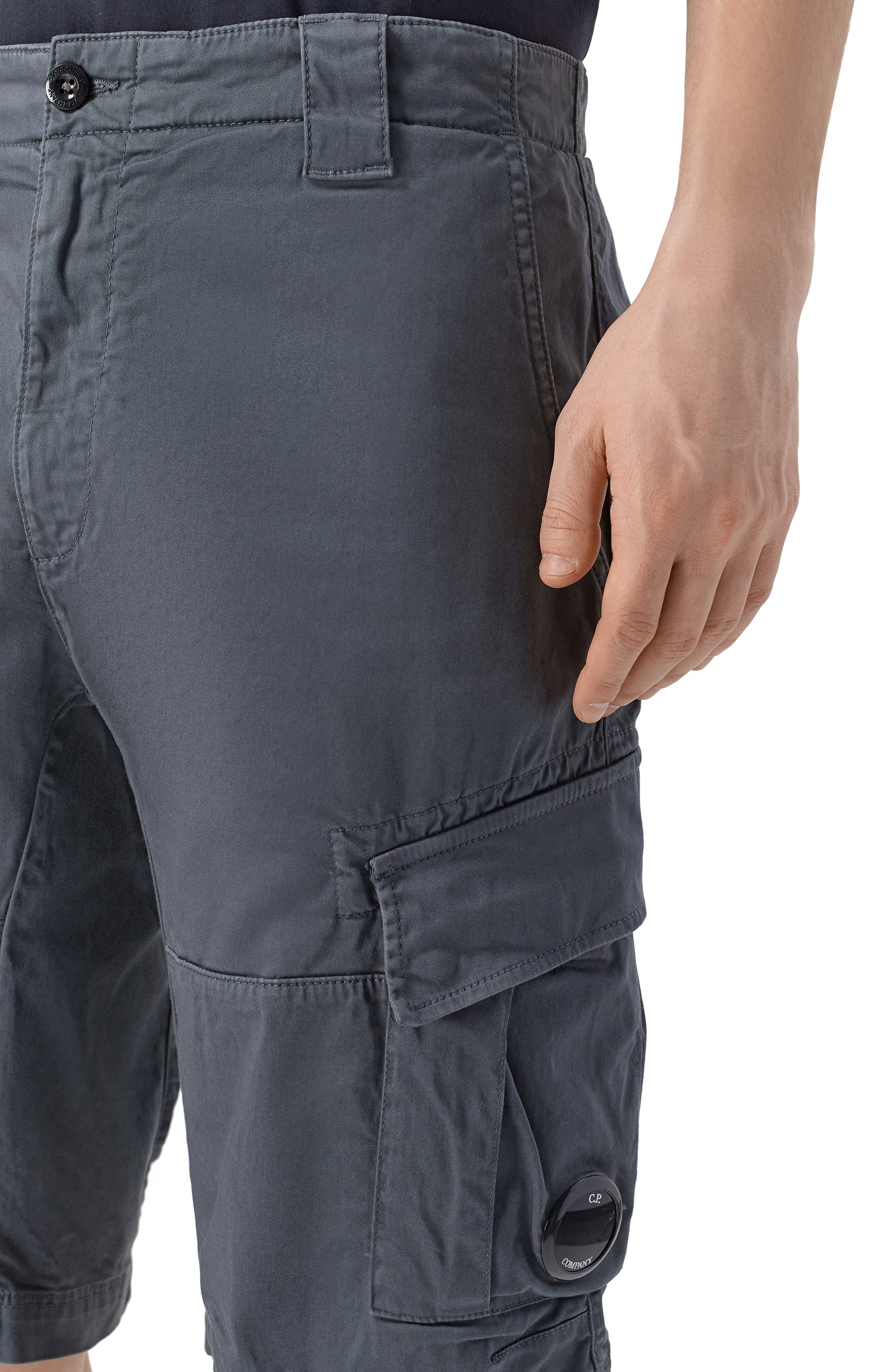 Хлопковые шорты C.P. COMPANY, арт. 20CMBE746A/005694G, фото 5