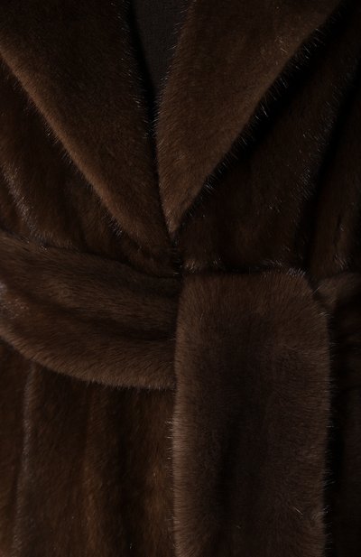 Шуба из меха норки GIULIA GURMAN, арт. CJ10240125DB5, фото 5