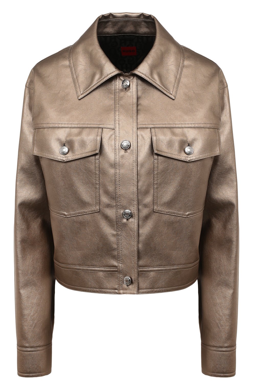 Куртка HUGO золотого цвета по цене 28050 руб., арт. 50484649, фото 1 Куртка HUGO, арт. 50484649, фото 1