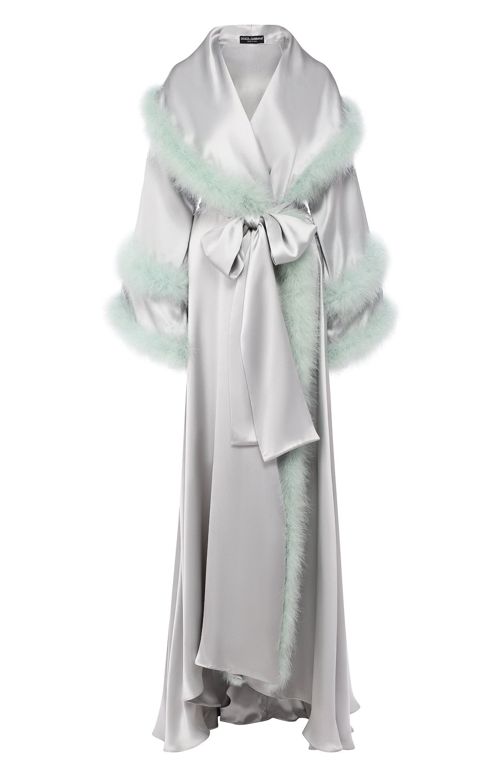 Шелковый халат DOLCE & GABBANA, арт. F0Y81Z/FU1NU, фото 1