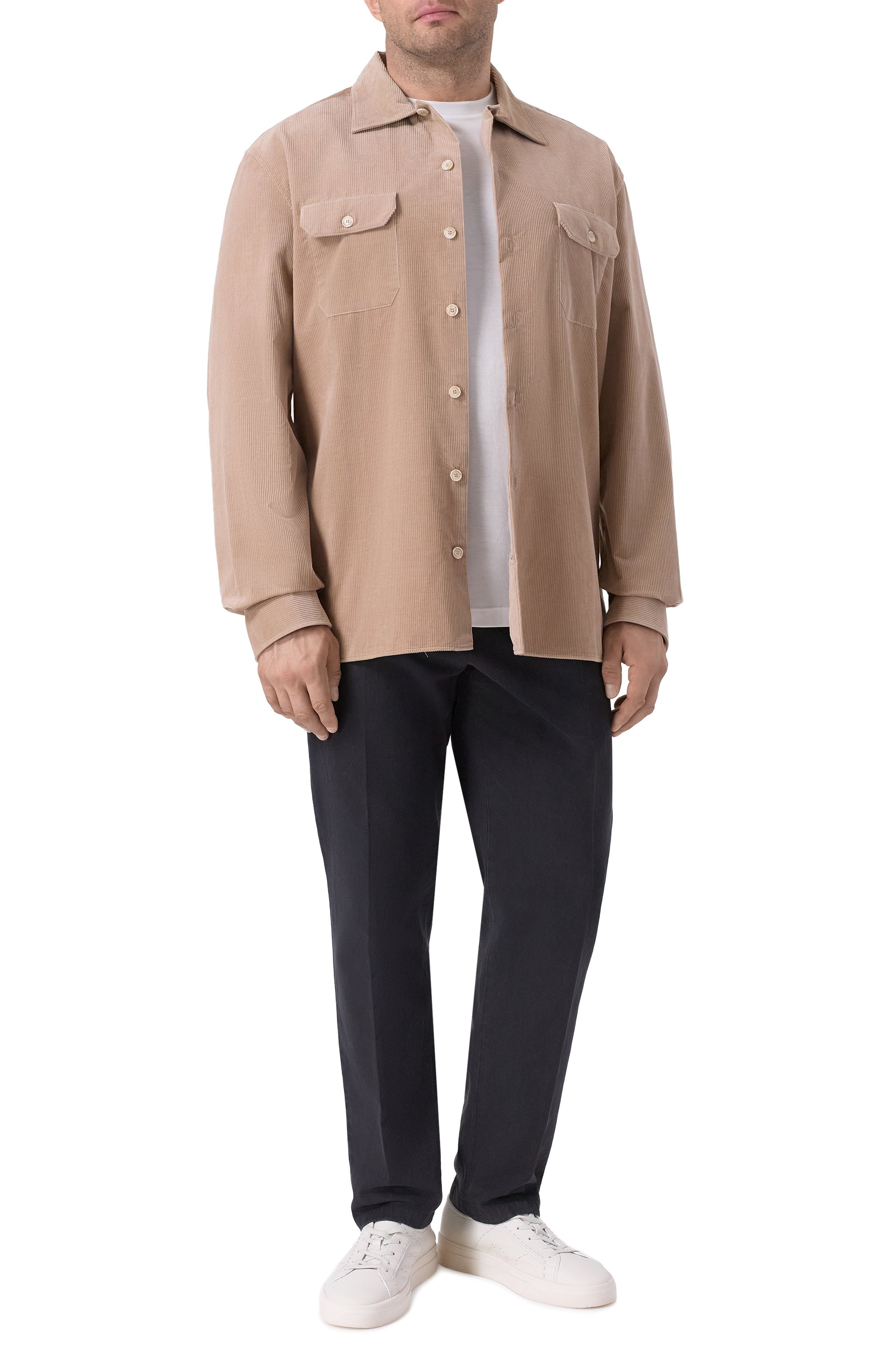 Вельветовая рубашка BRUNELLO CUCINELLI, арт. MY6310720W, фото 2