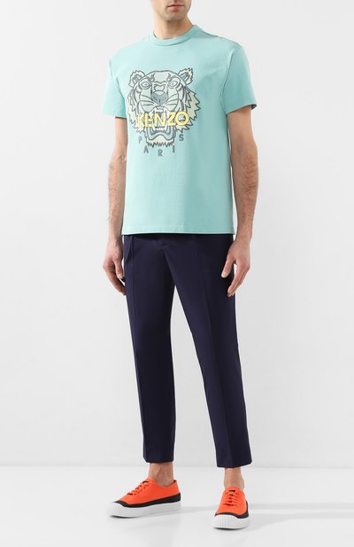 Хлопковая футболка KENZO, арт. FA55TS5114Y0, фото 2