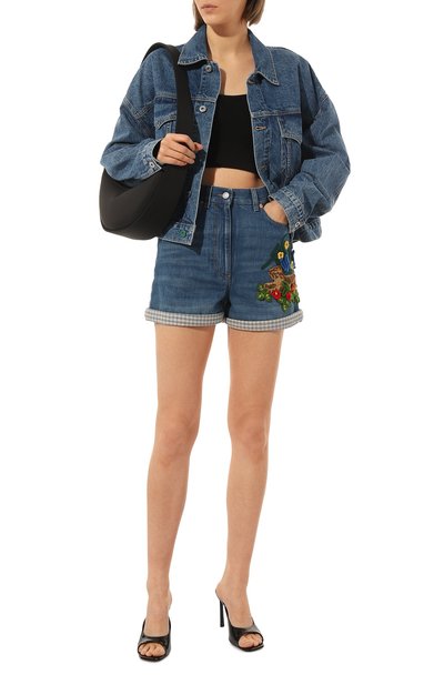 Джинсовые шорты GUCCI, арт. 683732 XDBV7, фото 2