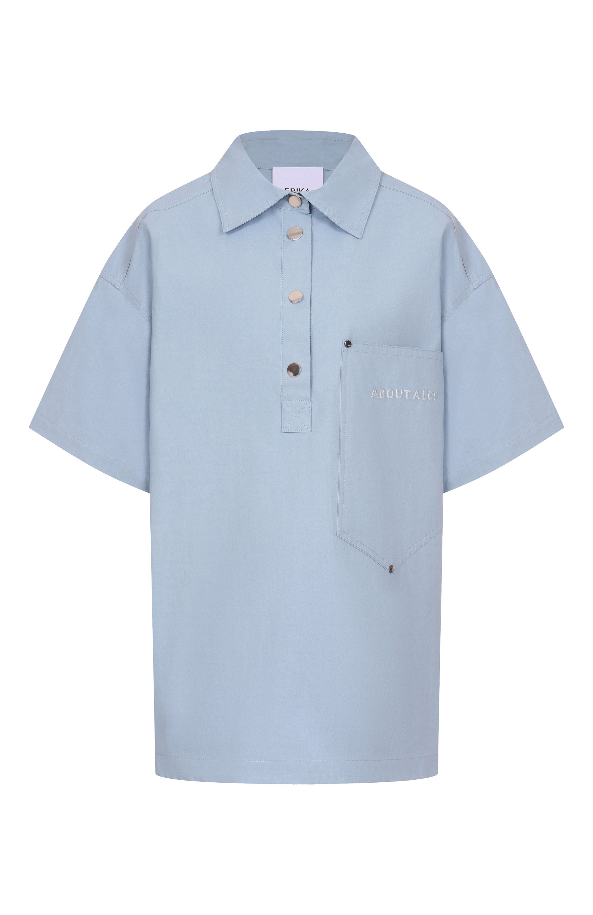 Хлопковое поло ERIKA CAVALLINI, арт. E5SL03, фото 1