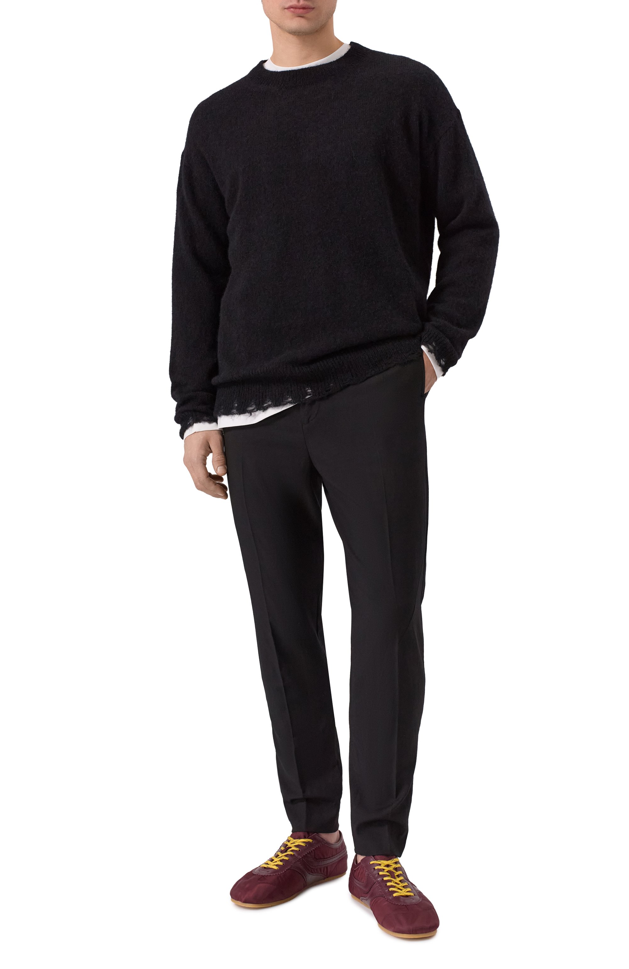 Шерстяные брюки UNDERCOVER, арт. UC2E4509, фото 2