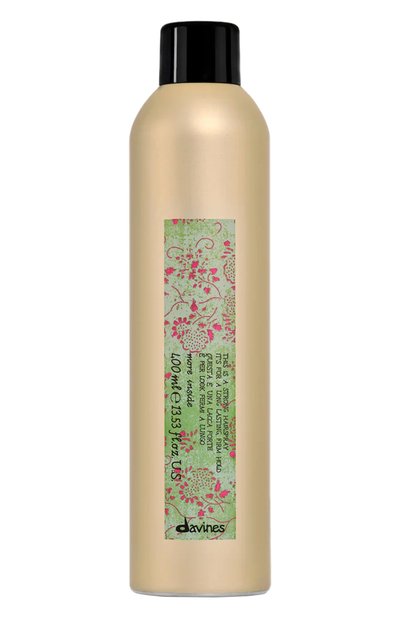 Женского лак сильной фиксации для длительной стойкой укладки more inside (400ml) DAVINES, арт. 87070