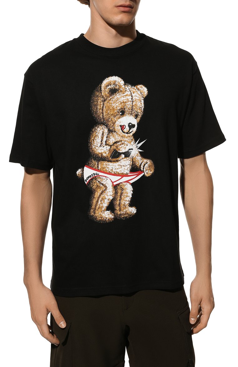 Мужская хлопковая футболка DOMREBEL черного цвета, арт. MSNAP/T-SHIRT | Фото 3 (Материал внешний: Хлопок; Рукава: Короткие; Длина (для топов): Стандартные; Принт: С принтом; Стили: Гранж; Региональные ограничения белый список (Axapta Mercury): Не проставлено; Нос: Не проставлено; Кросс-КТ: Джерси; Мужское Кросс-КТ: Футболка-одежда; Автоматизация состава: Проставлено; Автоматизация ТО: Проставлено; Re-sync: On)