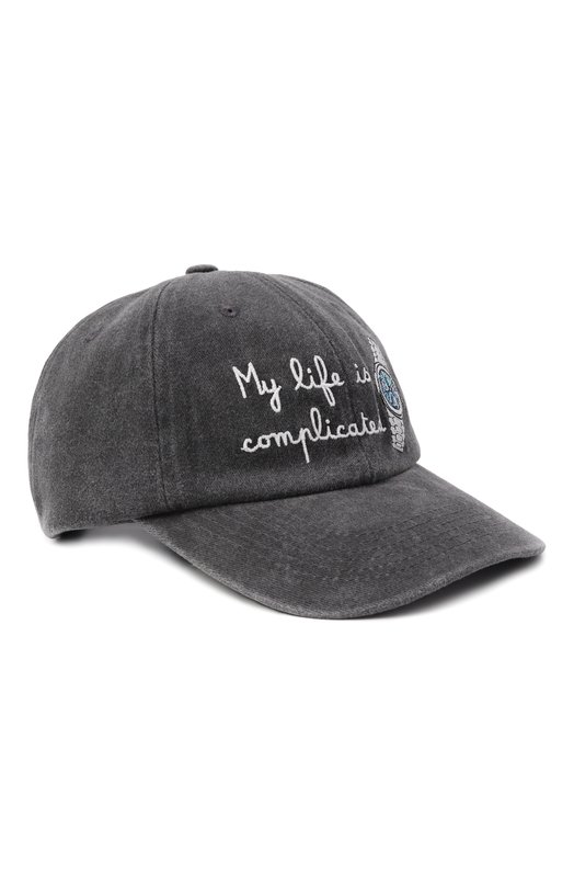 Хлопковая бейсболка MC2 Saint Barth DAS0004-00687I/DAVIS N Серый DAS0004-00687I/DAVIS N