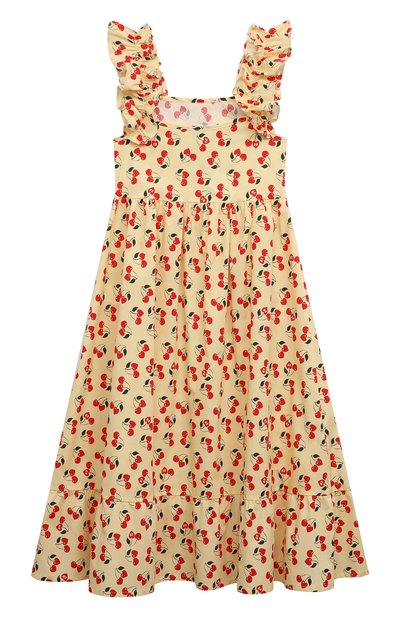 Хлопковый сарафан SONIA RYKIEL ENFANT, арт. 22S1DR18, фото 2