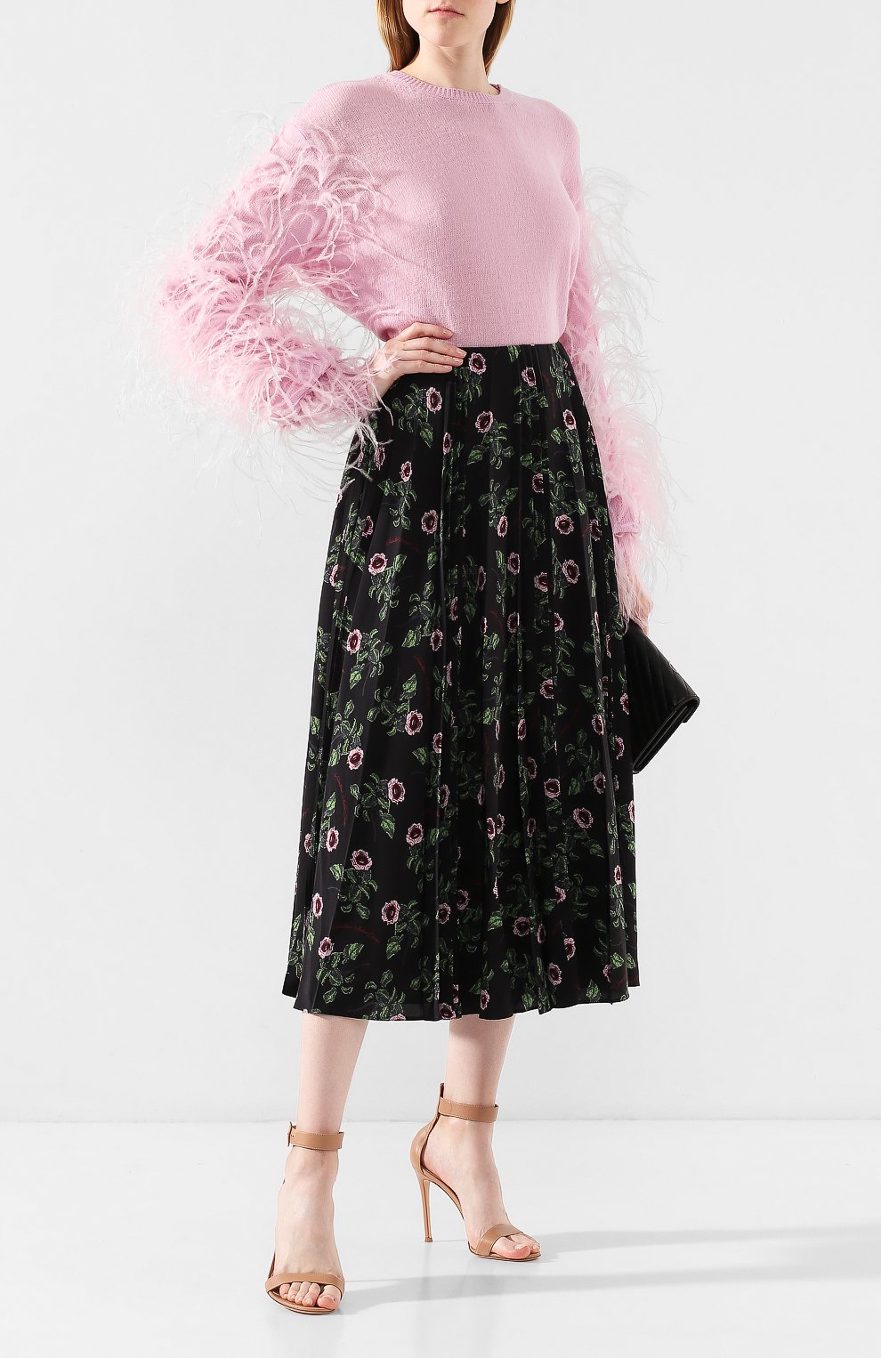 Пуловер из смеси шерсти и кашемира VALENTINO, арт. SB0KCA80513, фото 2