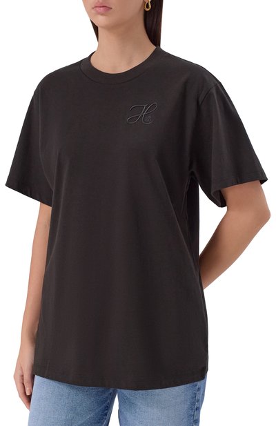 Хлопковая футболка HUGO, арт. 50550901, фото 3