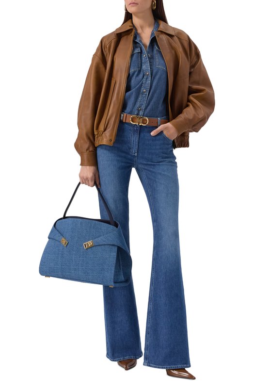 Сумка Hug Soft large Ferragamo 21A207/783822 Синий  21A207/783822 Фото 7