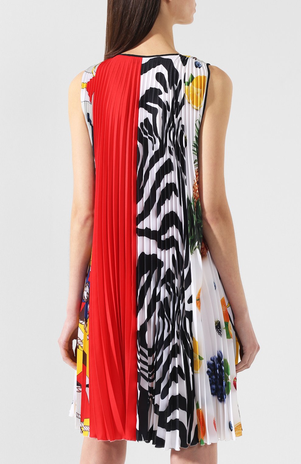 Платье с принтом MSGM, арт. 2641MDA161P 195274, фото 4