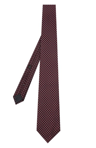 Шелковый галстук ZEGNA бордового цвета по цене 19950 руб., арт. Z3D03T/1XW, фото 3 Шелковый галстук ZEGNA, арт. Z3D03T/1XW, фото 3