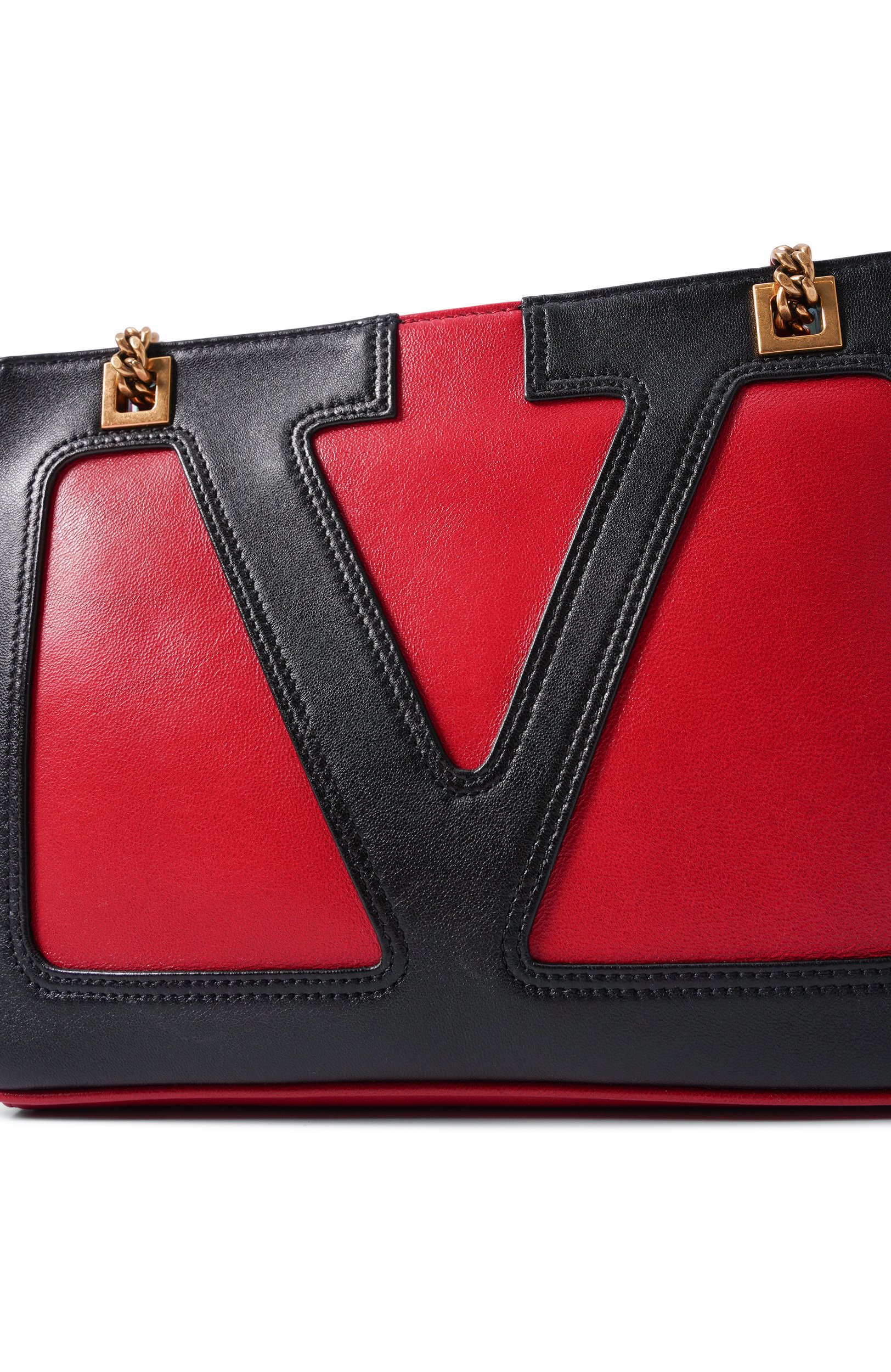 Сумка viva superstar small VALENTINO красного цвета по цене 283000 руб., арт. 7W2B0R14/PTJ, фото 6 Сумка viva superstar small VALENTINO, арт. 7W2B0R14/PTJ, фото 6