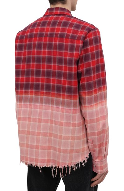 Хлопковая рубашка AMIRI, арт. MSL005-610, фото 4