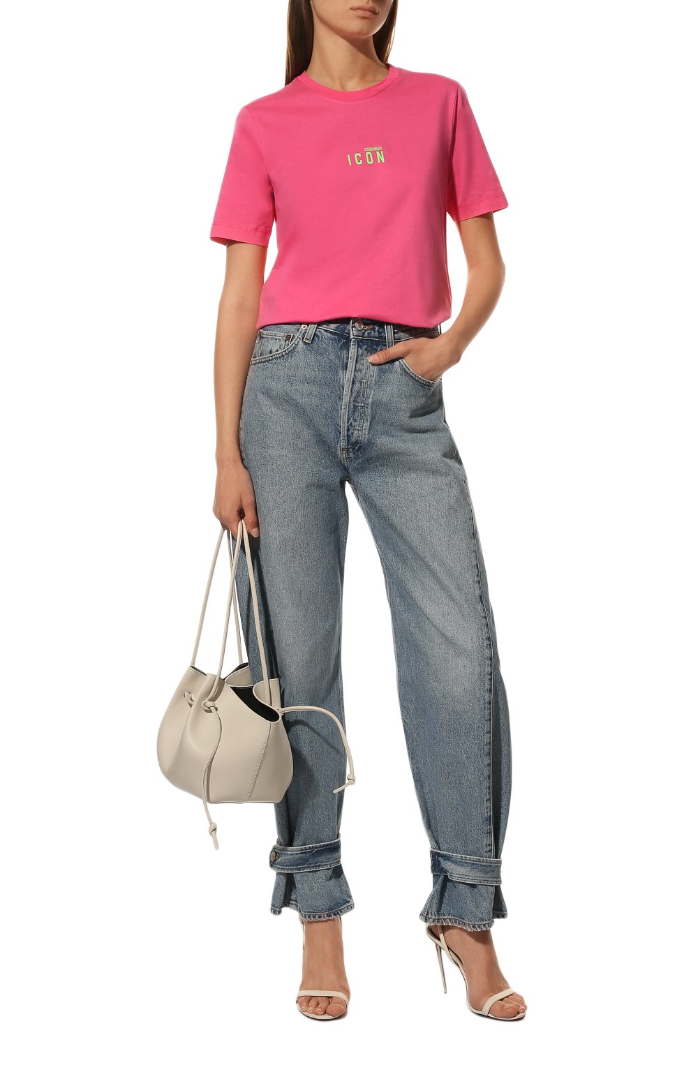 Хлопковая футболка DSQUARED2, арт. S80GC0009/S23009, фото 2