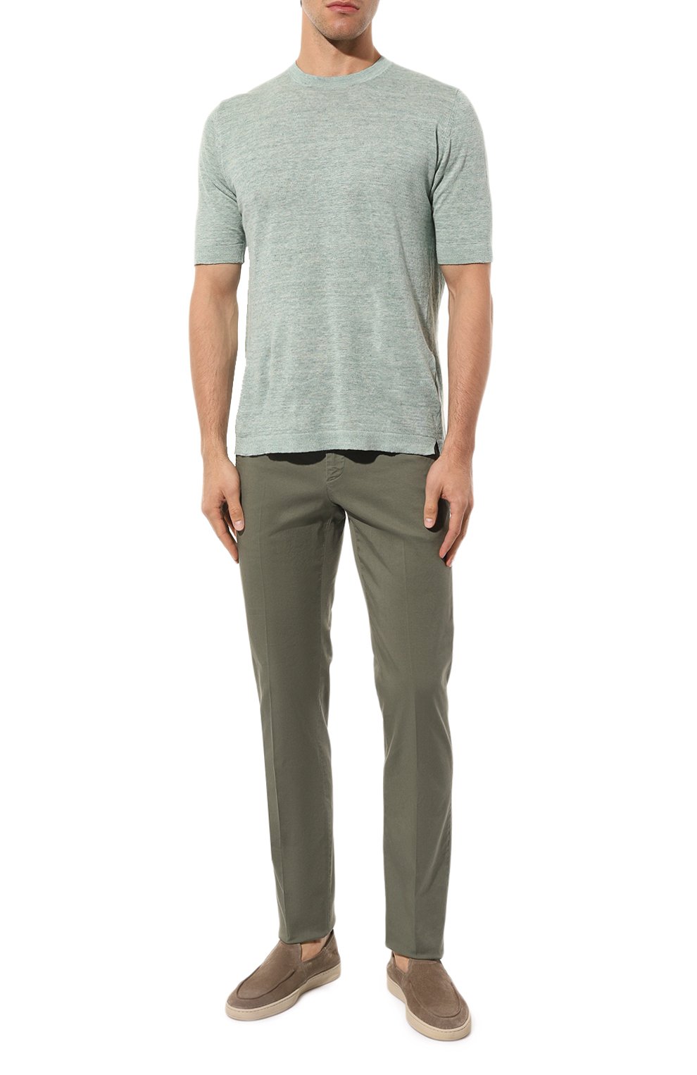 Брюки из лиоцелла и хлопка STEFANO RICCI, арт. M1T3100042/STREET, фото 2