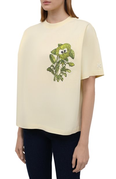 Хлопковая футболка KENZO, арт. FB62TS6944SB, фото 3