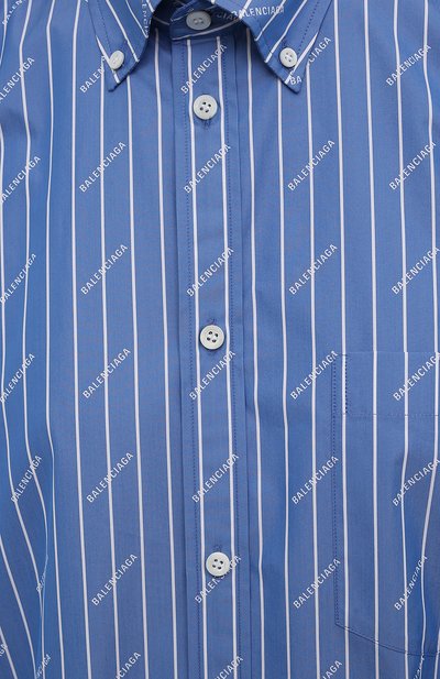 Хлопковая рубашка BALENCIAGA, арт. 658956/TGLB9, фото 5