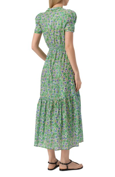 Хлопковое платье POUPETTE ST BARTH, арт. W3AR25LKHNB, фото 4