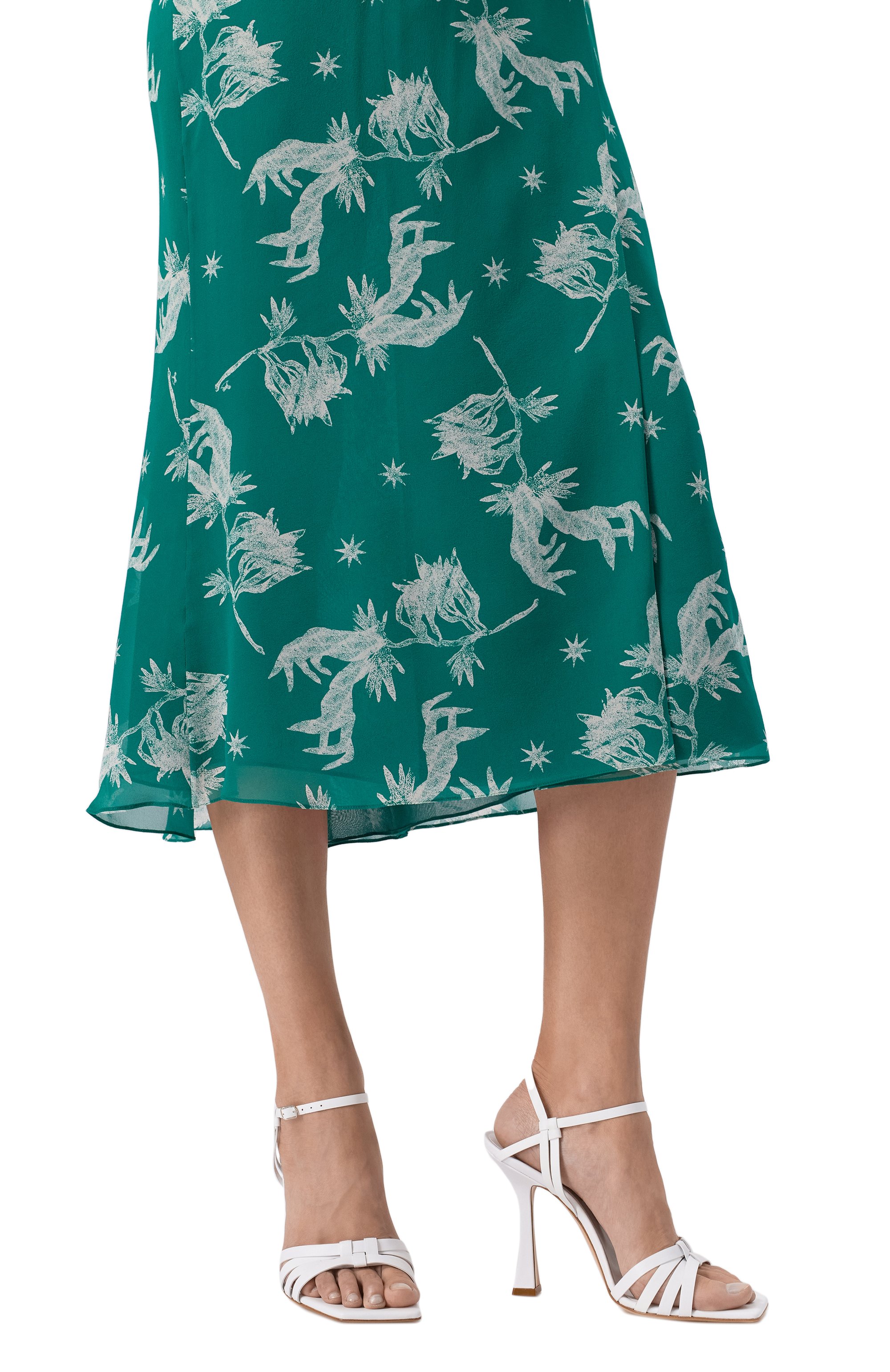 Кожаные босоножки atlantis geraldine 100 CASADEI белого цвета по цене 91950 руб., арт. 1L336J1001/FL0NC, фото 3 Кожаные босоножки atlantis geraldine 100 CASADEI, арт. 1L336J1001/FL0NC, фото 3