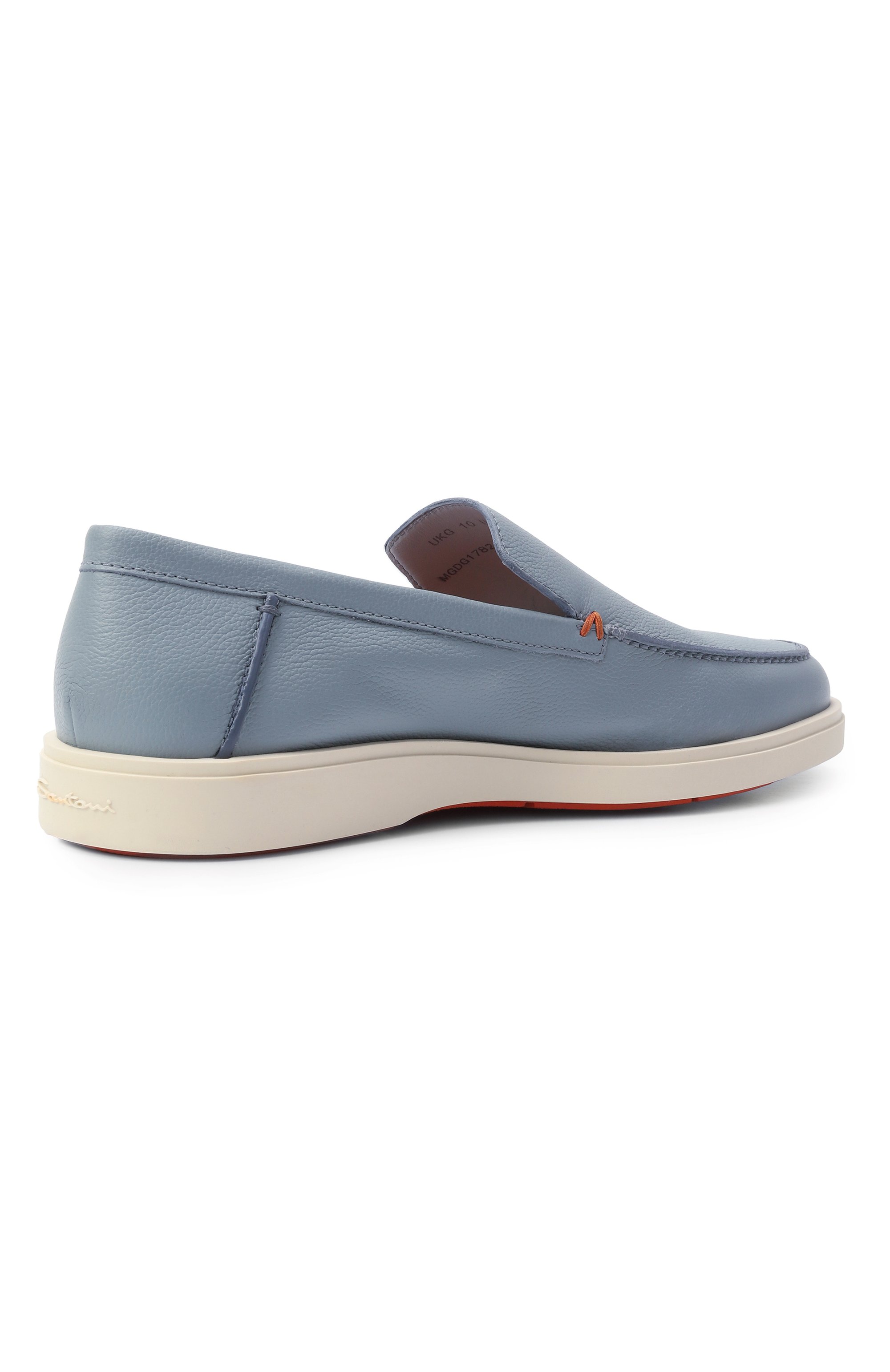 Кожаные лоферы detroit SANTONI, арт. MGDG17824TICSWLM, фото 5