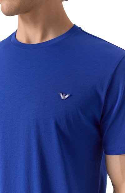 Хлопковая футболка EMPORIO ARMANI, арт. EM000574/AF12331, фото 5