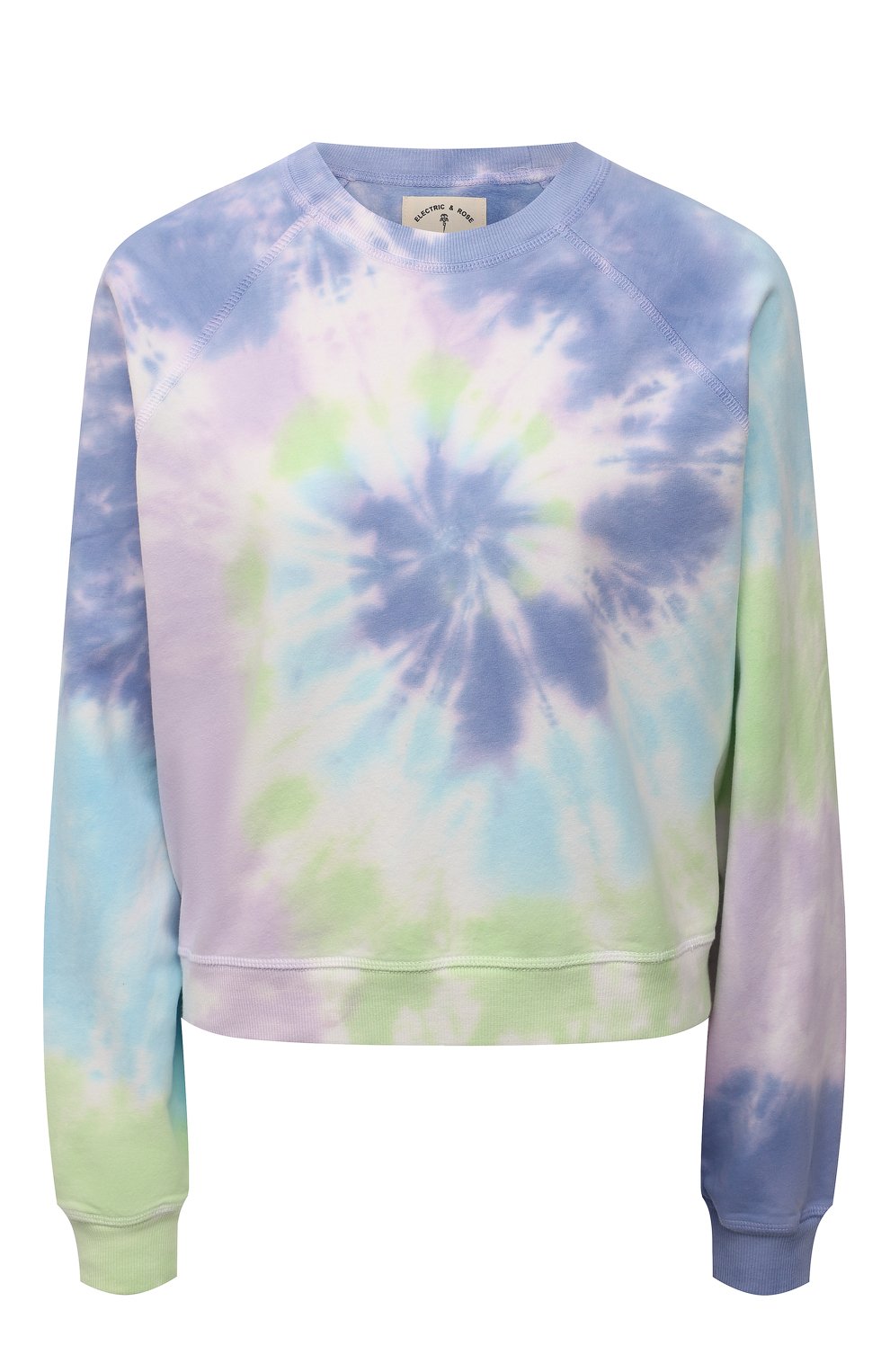 Хлопковый свитшот ELECTRIC AND ROSE разноцветного цвета по цене 18200 руб., арт. LFCV08-AURA, фото 1 Хлопковый свитшот ELECTRIC AND ROSE, арт. LFCV08-AURA, фото 1
