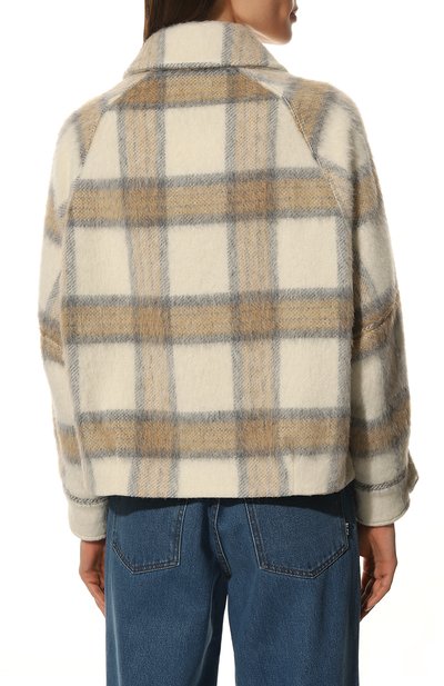 Куртка WOOLRICH кремового цвета по цене 39950 руб., арт. CFWW0S0076FR/UT3162, фото 4 Куртка WOOLRICH, арт. CFWW0S0076FR/UT3162, фото 4
